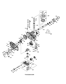 Transmission Lh Diagram and Parts List for Z-FORCES48-KH 53AH5FJB050-22HP Cub Cadet Lawn Tractor